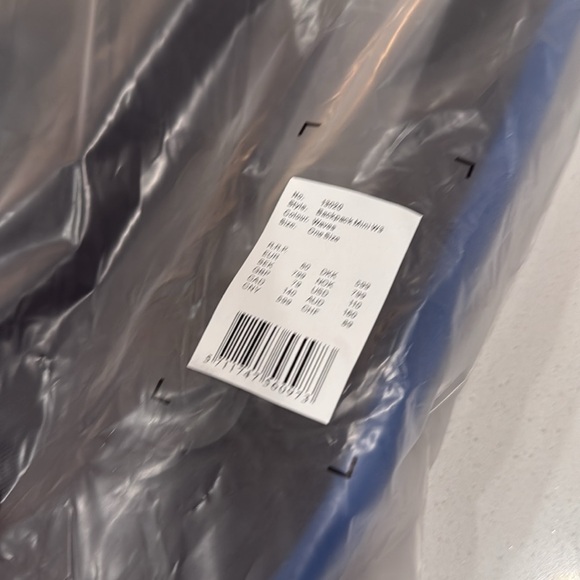 Rains Wave Blue Mini Backpack Fold Top - Picture 3 of 3